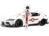 Cochesdemetal.es 2020 Toyota Supra + Figura Rick Hunter "Serie de TV Robotech" 1:24 Jada Toys 33685/253255050