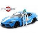 Cochesdemetal.es 2020 Toyota Supra + Figura Max Sterling "Serie de TV Robotech" 1:24 Jada Toys 33676/253255051