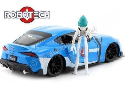 Cochesdemetal.es 2020 Toyota Supra + Figura Max Sterling "Serie de TV Robotech" 1:24 Jada Toys 33676/253255051 2