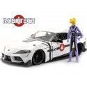 Cochesdemetal.es 2020 Toyota Supra + Figura Roy Focker "Serie de TV Robotech" 1:24 Jada Toys 33682/253255052