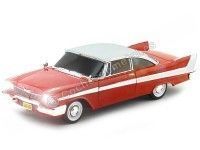 1958 Plymouth Fury "Christine" Red/White 1:18 Auto World AWSS102