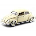 Cochesdemetal.es 1955 Volkswagen VW Kafer Beige 1:18 Bburago 12029