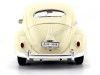 1955 Volkswagen VW Kafer Beetle Beige 1:18 Bburago 12029 Cochesdemetal 4 - Coches de Metal 