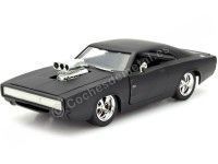 1970 Dodge Charger Dom "Fast & Furious IV" Matt Black 1:24 Jada Toys 97174