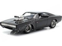 1970 Dodge Charger R/T "Fast & Furious 7" Metallic Black 1:24 Jada Toys 97059