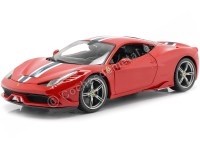 2013 Ferrari 458 Speciale Rojo 1:18 Bburago 16002R