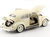 Cochesdemetal.es 1955 Volkswagen VW Kafer Beige 1:18 Bburago 12029