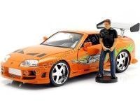 1995 Toyota Supra con Luces "Fast & Furious + Brian" 1:18 Jada Toys 31139