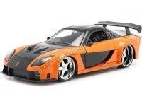 2006 Mazda RX-7 Fast & Furious Tokyo Drift Orange/Black 1:24 Jada Toys 30732