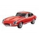 Cochesdemetal.es 1963 Jaguar Type E Coupé "Plastic Model Kit" Rojo 1:24 Revell 67668