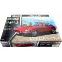 Cochesdemetal.es 1963 Jaguar Type E Coupé "Plastic Model Kit" Rojo 1:24 Revell 67668