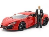 2014 Lykan Hypersport con Luces "Fast & Furious + Dom" 1:18 Jada Toys 31140