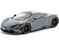 2018 McLaren 720S "Fast & Furious Hobbs & Shaw" Gris 1:24 Jada Toys 30754