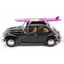 CARSDEMETAL.ES 1959 Volkswagen VW Kafer avec Black Surf Table 1:24 Welly 22436