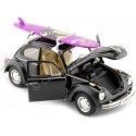 CARSDEMETAL.ES 1959 Volkswagen VW Kafer avec Black Surf Table 1:24 Welly 22436