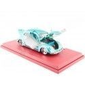 CARSDEMETAL.ES 1951 Volkswagen VW Beetle Hard Top Custom Silver / Metallic Turquoise 1:18 MAISTO Premiere 31018