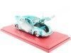 CARSDEMETAL.ES 1951 Volkswagen VW Beetle Hard Top Custom Silver / Metallic Turquoise 1:18 MAISTO Premiere 31018