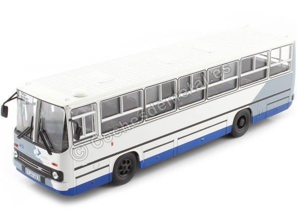 Cochesdemetal.es 1972 Ikarus 260 Transporte Urbano de Potsdam Blanco/Azul/Gris 1:43 Premium ClassiXXs PCL47154