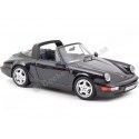 Cochesdemetal.es 1991 Porsche 911 Carrera 4 Targa Azul Metalizado 1:18 Norev HQ 187340