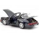 Cochesdemetal.es 1991 Porsche 911 Carrera 4 Targa Azul Metalizado 1:18 Norev HQ 187340