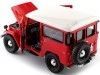CARSDEMETAL.ES 1974 TOYOTA FJ40 HARD TOP RED / BLANC 1:24 MOTEUR MAX 79323