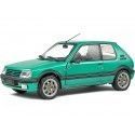 Cochesdemetal.es 1985 Peugeot 205 GTI 1.9L Phase 1 Grifee Verde Fluor 1:18 Solido S1801712