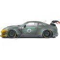Cochesdemetal.es 2022 Nissan GT-R (R35) Kit de carrosserie LB-walk 2.0 "Fighter de l'Armée" Verde Militar SUIO 1:18 Solino