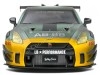 Cochesdemetal.es 2022 Nissan GT-R (R35) Kit de carrosserie LB-walk 2.0 "Fighter de l'Armée" Verde Militar SUIO 1:18 Solino