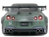 Cochesdemetal.es 2022 Nissan GT-R (R35) Kit de carrosserie LB-walk 2.0 "Fighter de l'Armée" Verde Militar SUIO 1:18 Solino