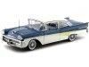 Carsdemetal.es 1958 Ford Fairlane 500 "Back to the World" Blue / White 1:18 Sun Star 5283