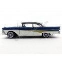 Carsdemetal.es 1958 Ford Fairlane 500 "Back to the World" Blue / White 1:18 Sun Star 5283