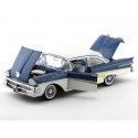 Carsdemetal.es 1958 Ford Fairlane 500 "Back to the World" Blue / White 1:18 Sun Star 5283