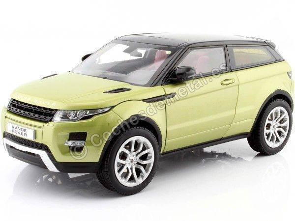 Cochesdemetal.es 2012 Land Rover Range Rover Evoque Verde 1:18 GT Autos 11003