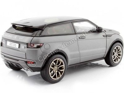 Cochesdemetal.es 2012 Land Rover Range Rover Evoque Gris-Negro 1:18 GT Autos 11003 2