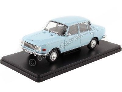 Cochesdemetal.es 1967 Wartburg 353 Azul Claro 1:24 WhiteBox 124159