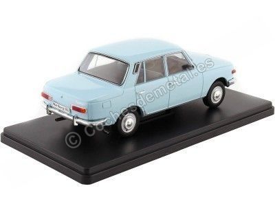 Cochesdemetal.es 1967 Wartburg 353 Azul Claro 1:24 WhiteBox 124159 2