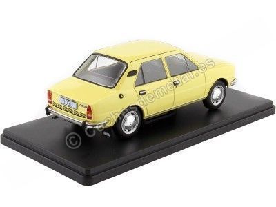 Cochesdemetal.es 1976 Skoda 105L Amarillo Claro 1:24 WhiteBox 124163 2