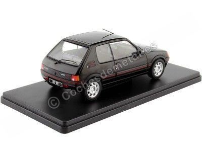 Cochesdemetal.es 1988 Peugeot 205 GTI Negro 1:24 WhiteBox 124161 2