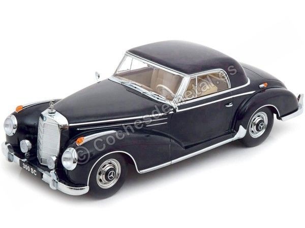 Cochesdemetal.es 1955 Mercedes-Benz 300 SC W188 Coupe Azul Oscuro 1:18 KK-Scale KKDC180832