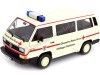 Cochesdemetal.es 1987 Volkswagen Bus T3 Syncro Cruz Roja Alemana 1:18 KK-Scale KKDC180968