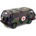 Cochesdemetal.es 1987 Volkswagen Bus T3 Syncro Cruz Roja Militar 1:18 KK-SCALE KKDC180969S