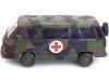 Cochesdemetal.es 1987 Volkswagen Bus T3 Syncro Cruz Roja Militar 1:18 KK-SCALE KKDC180969S