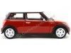 2001 New Mini Cooper Rojo/Blanco 1:18 Bburago 12034 Cochesdemetal 7 - Coches de Metal 