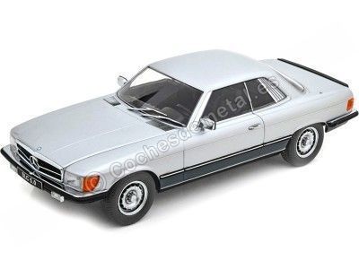 Cochesdemetal.es 1980 Mercedes-Benz SL-Class 450SLC Coupé C107 Plateado 1:18 KK-Scale KKDC180793