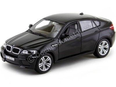 Cochesdemetal.es 2010 BMW X6 M Negro Metalizado 1:18 Bburago 12081