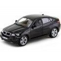 2010 BMW X6 M Negro Metalizado 1:18 Bburago 12081 Cochesdemetal 1 - Coches de Metal 