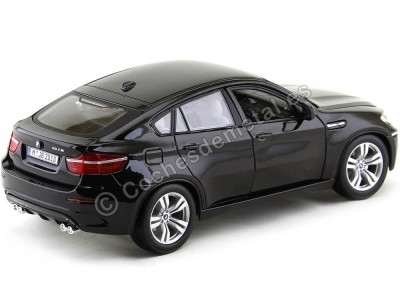 Cochesdemetal.es 2010 BMW X6 M Negro Metalizado 1:18 Bburago 12081 2