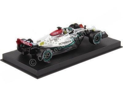 Cochesdemetal.es 2022 Mercedes F1 W13E Nº44 Lewis Hamilton Mercedes-AMG Petronas 1:43 Bburago Signature Series 38066H 2