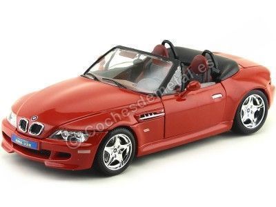 Cochesdemetal.es 2002 BMW M Roadster Rojo 1:18 Bburago 12028