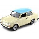 Cochesdemetal.es 1963 Trabant 601 Beige/Azul 1:24 Welly 24037